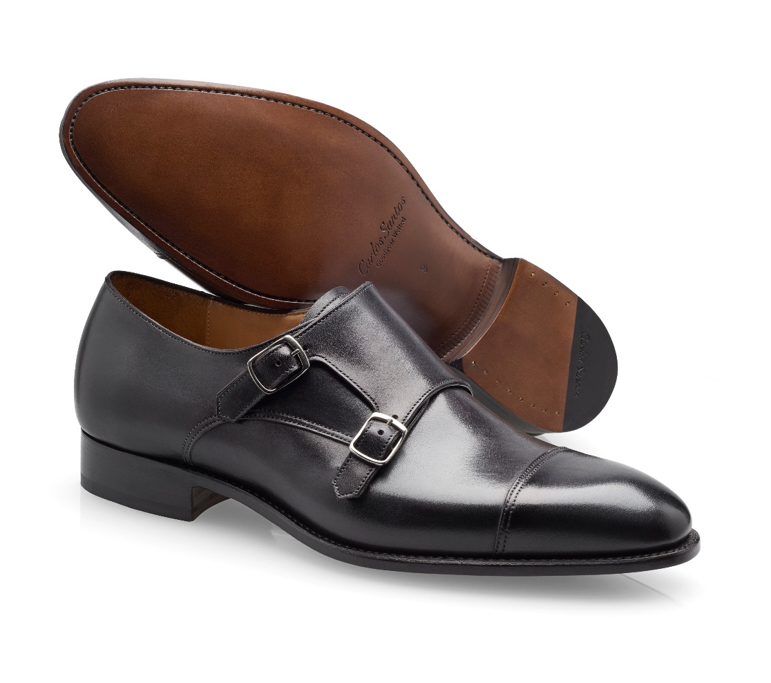Chaussures Double Buckle - Andrew Noir Shadow